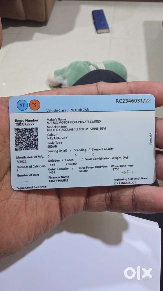 Mg Hector 1.5 Shine, 2022, Petrol