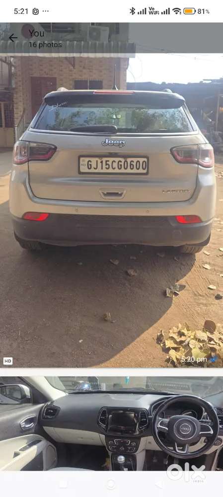 Jeep Compass 2017 Diesel 120000 Km Driven