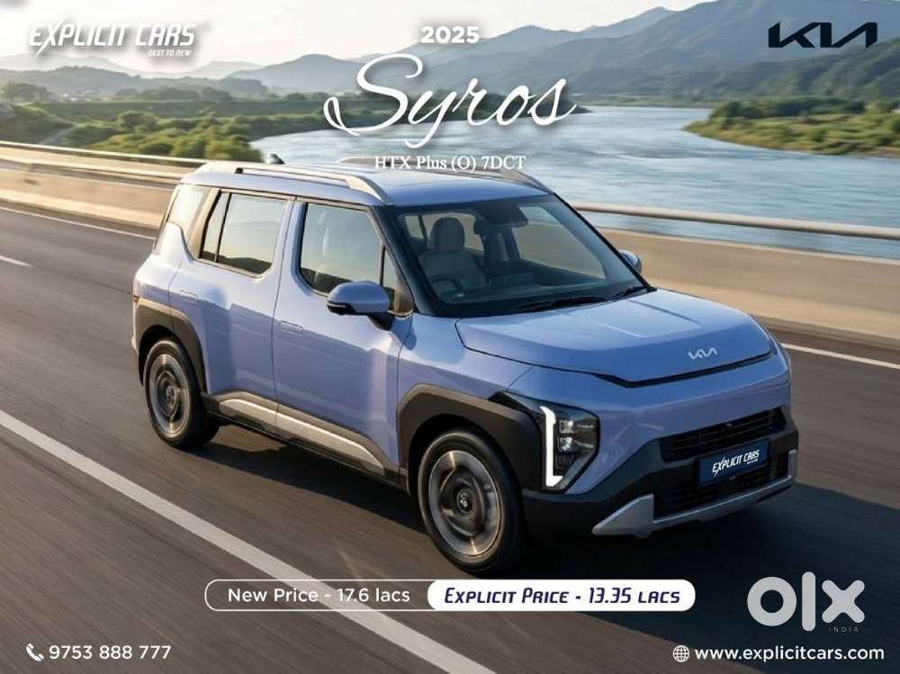 Kia Syros Htx Plus Opt Turbo Dct, 2025, Petrol