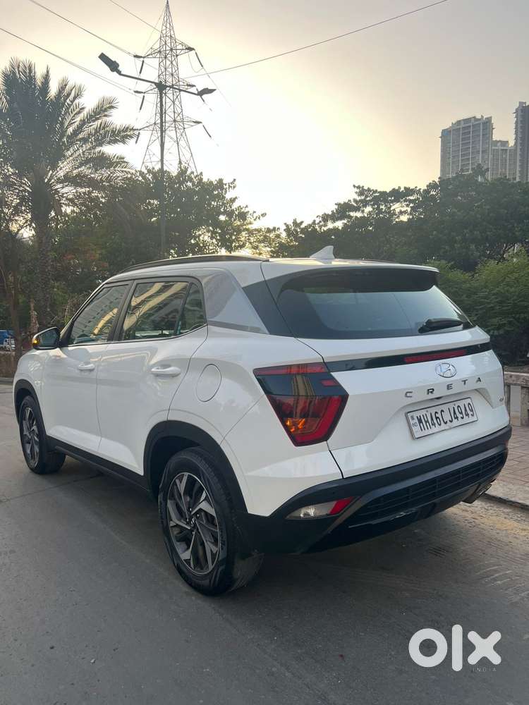 Hyundai Creta 1.4 Sx (o) Turbo Petrol Dct Dual Tone, 2023, Petrol