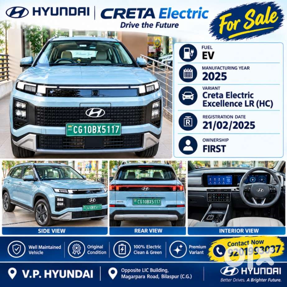 Hyundai Creta Electric Excellence Hc, 2025, Electric