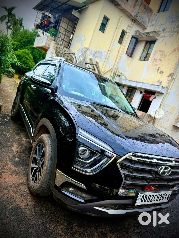 Black Hyundai Creta Petrol 2023 In A Very New Condition