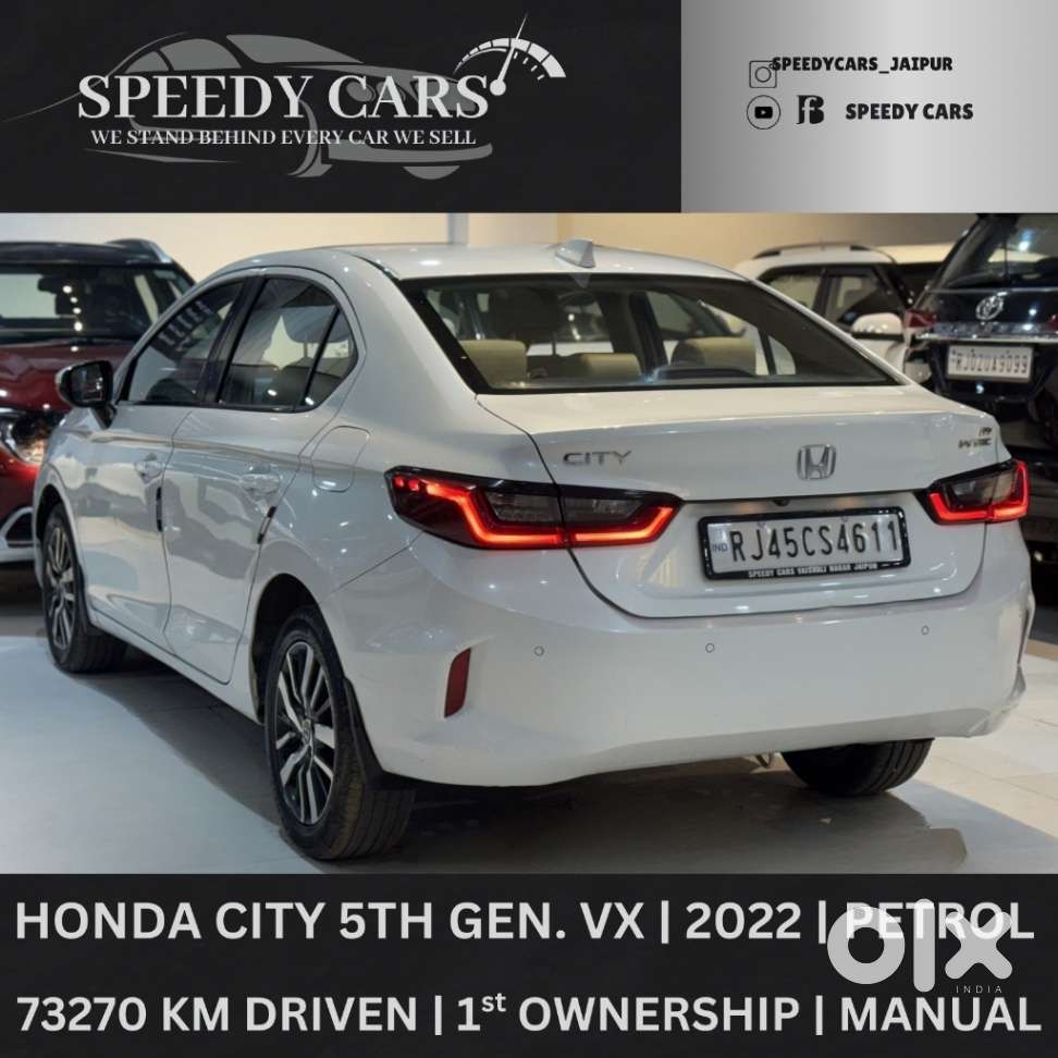 Honda City Vx Petrol Mt, 2022, Petrol