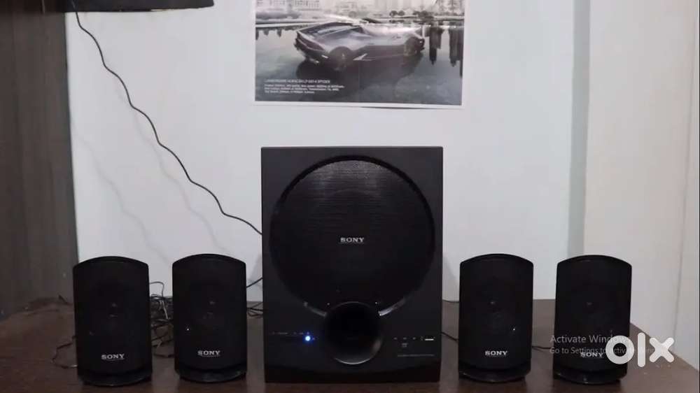 Sony home theatre 4.1 model  D40 Bluetooth USB hai