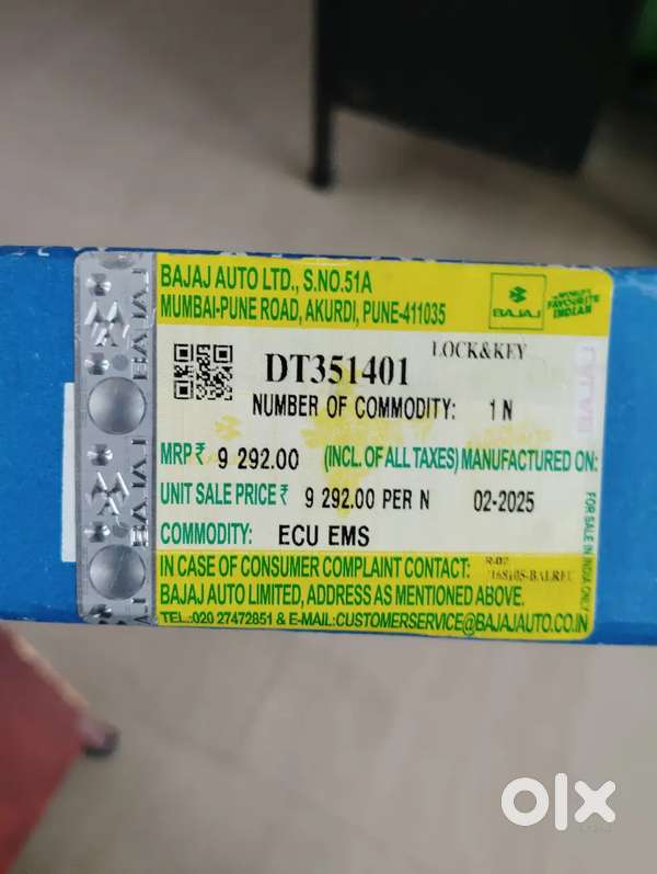 RS200 BS3 ECU Board Non usage product