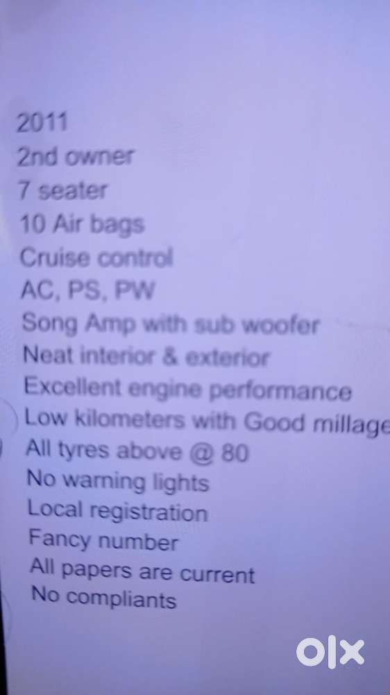 Hyundai Santa Fe 4x2, 2011, Diesel