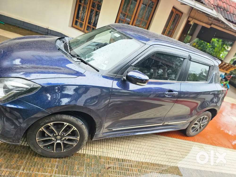 Maruti Suzuki Swift Zxi Amt Plus Blue Colour