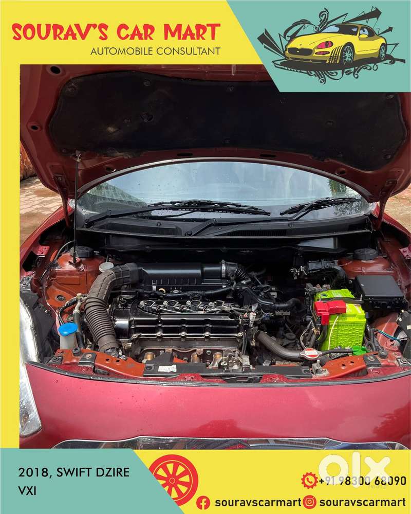 Maruti Suzuki Swift Dzire 1.2 Vxi Bsiv, 2018, Petrol
