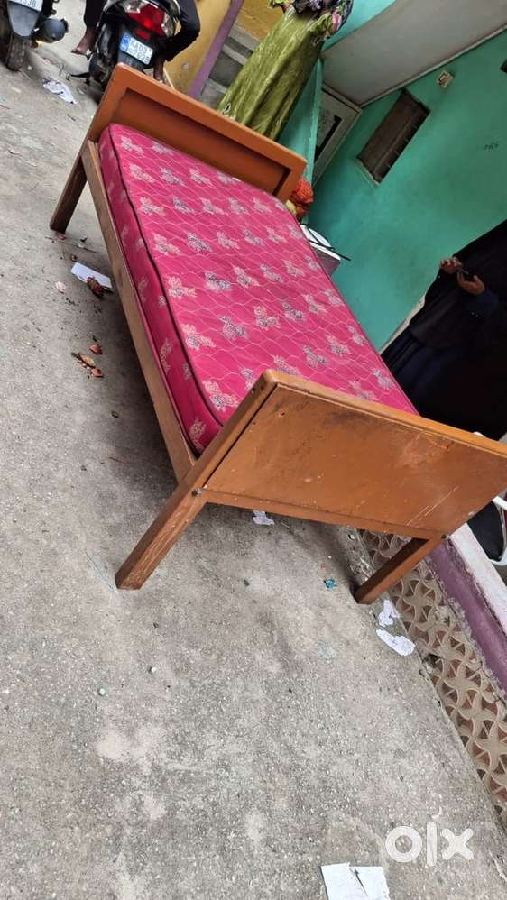 Cot with mattress