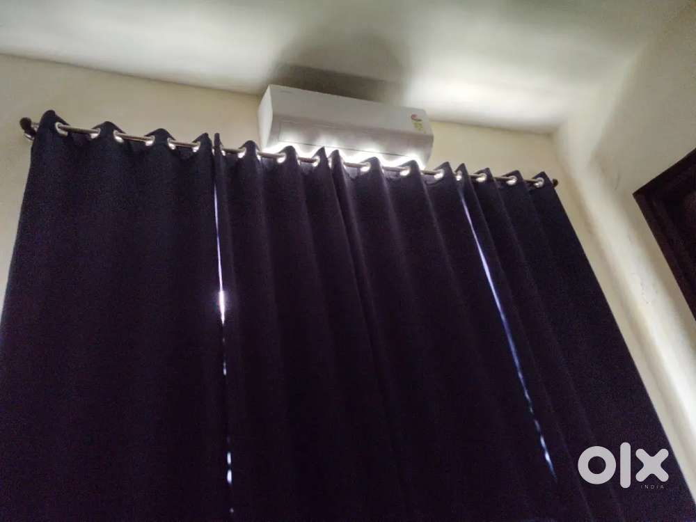 Blue 100% Blackout Curtains