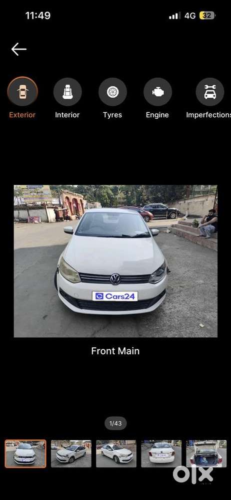 Volkswagen Vento 2012 Petrol 78000 Km Driven