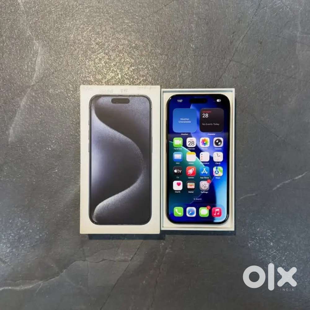 Apple  iphone 15 Pro Max Model only 4 month old with bill box warranty