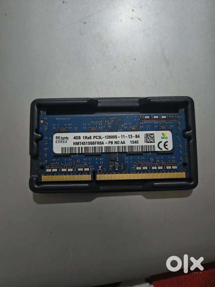 SK Hynix 4GB DDR3 1600MHz PC3-12800S 1.5V Laptop RAM SODIMM