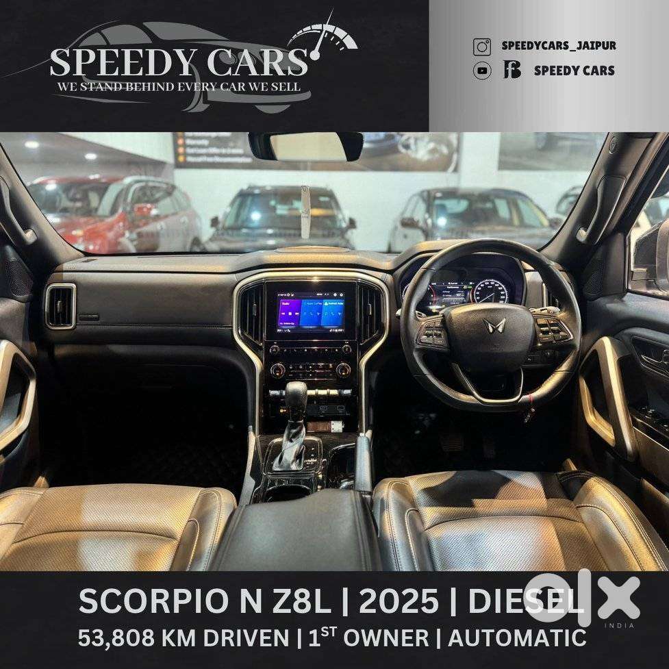 Mahindra Scorpio-n Z8 L Diesel At 2wd 7 Str, 2025, Diesel