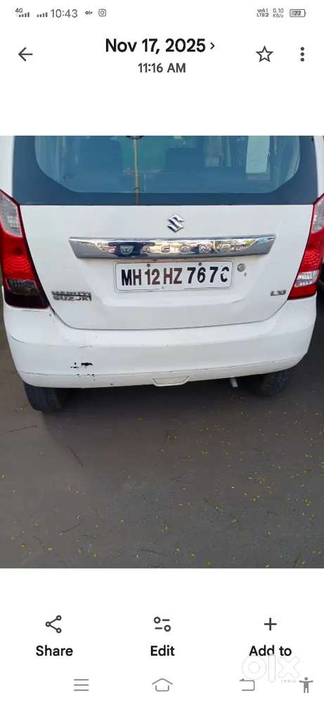 Marutti Suzuki Wagon R 1.0 2012