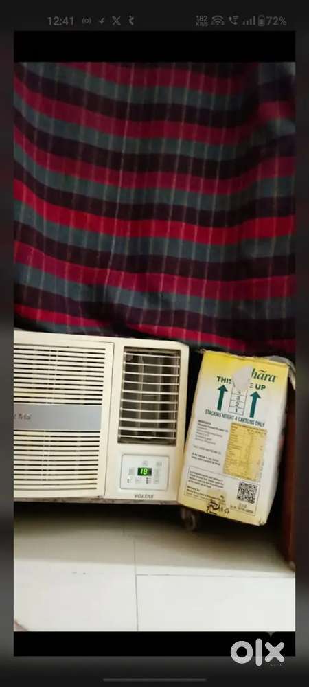 Voltas 2 Ton 3-Star Window AC  May 2022  Bill + Stabilizer + Stand