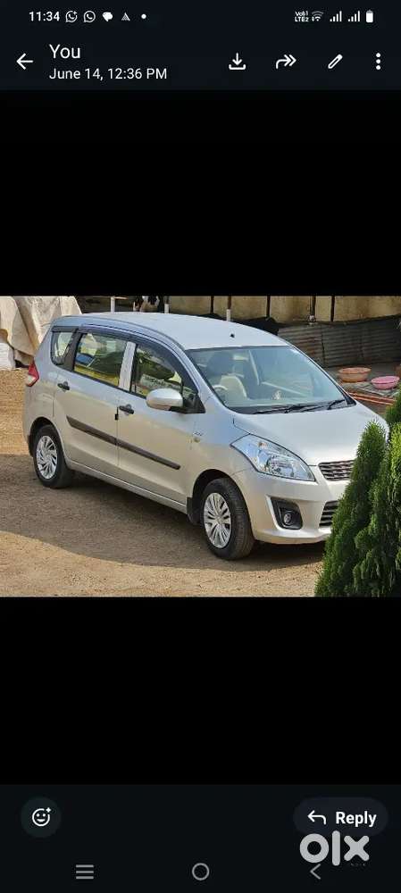 Maruti Suzuki Ertiga Lxi 2013 Cng