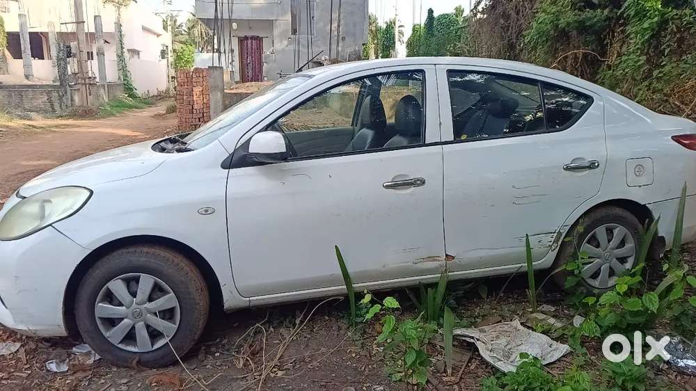 White Car New Battery