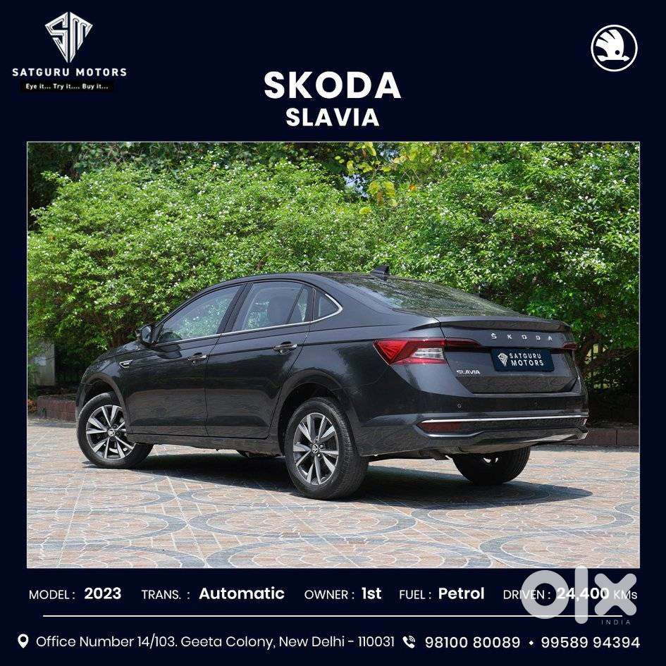 Skoda Slavia 1.0 Tsi Style At, 2023, Petrol