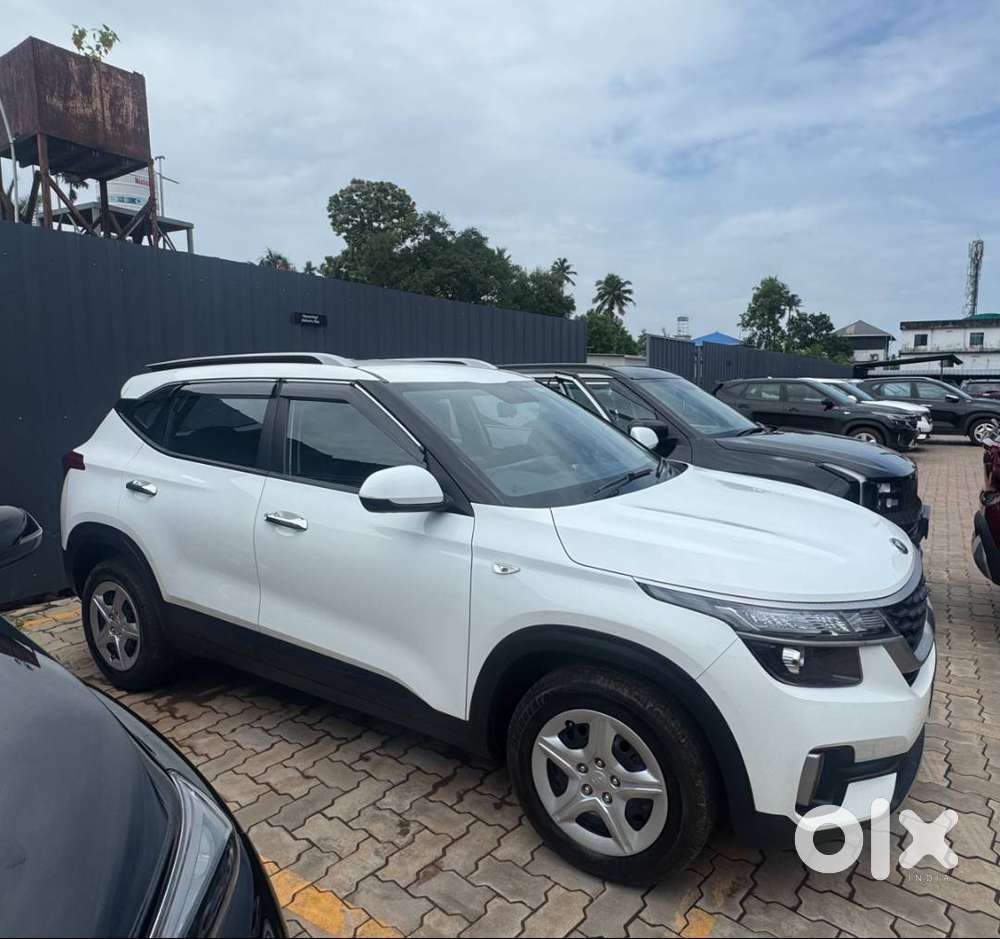 Kia Seltos Hte 1.5l Diesel 2020 White (with Lcd Infotainment System)