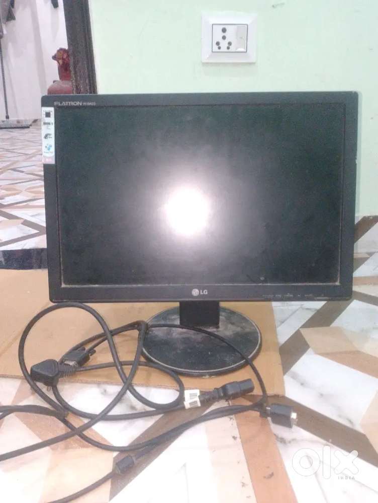 LG FLATRON MONITOR WORKING PROPERLY WITHOUT CPU