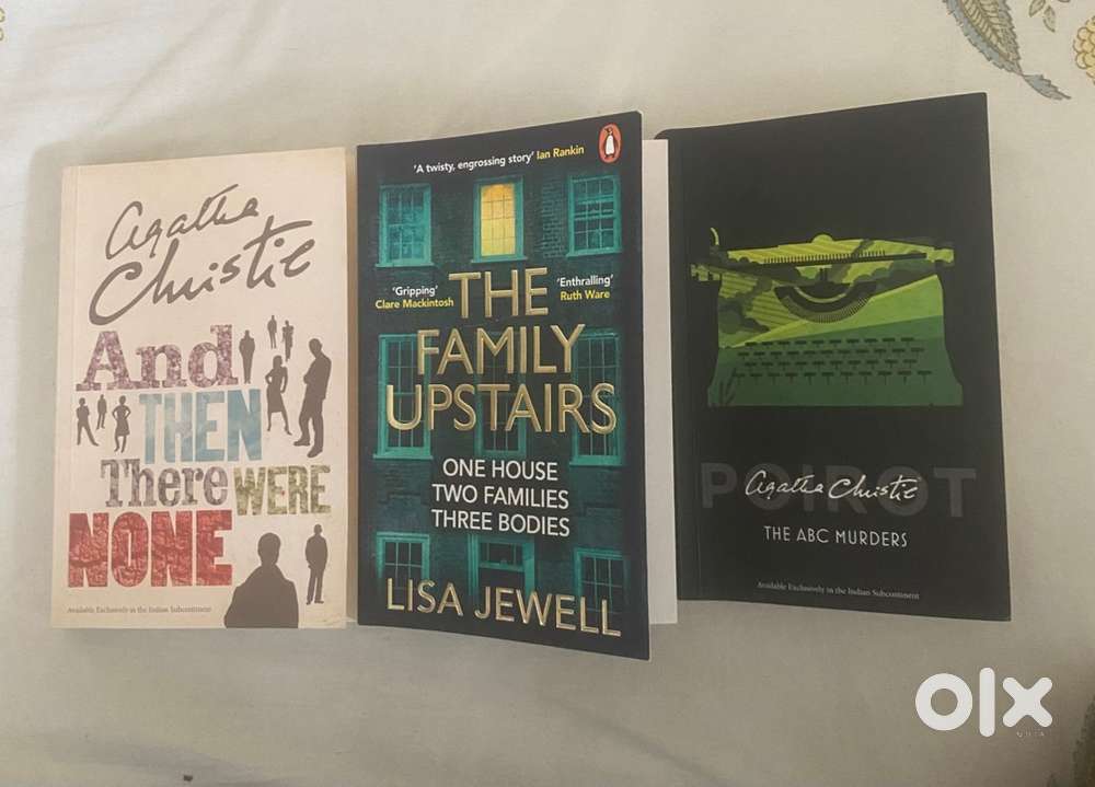 Book Bundle-The family Upstairs,And then there were none,ABC Murders