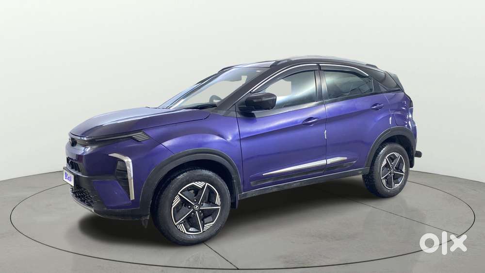 Tata Nexon Fearless S Purple 1.2 Revotron Petrol 6mt Dual Tone, 2023..