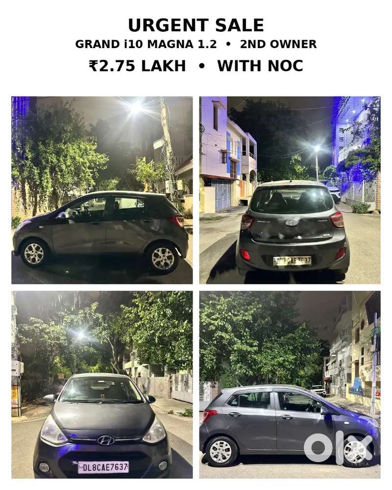 Hyundai Grand I10 Magna Petrol 2015