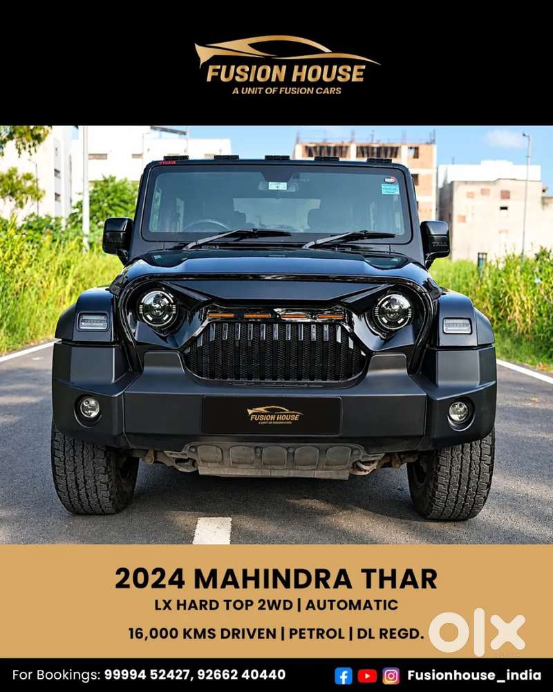 Mahindra Thar Lx Hard Top Petrol At Rwd, 2024, Petrol