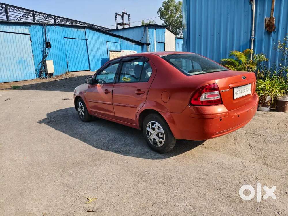 Ford Fiesta With Royal Enfield 500
