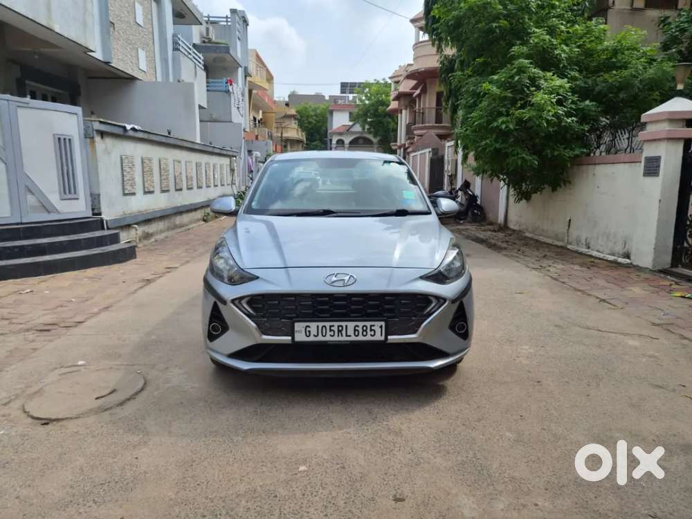 Hyundai Aura 1.2 S Petrol Amt, 2021, Petrol
