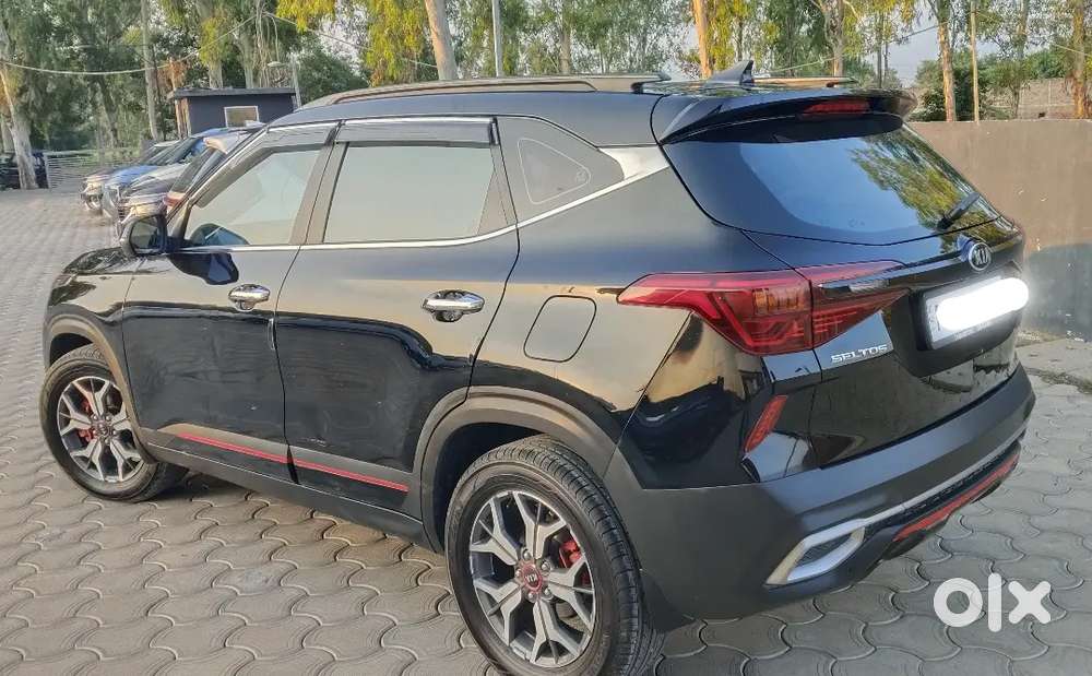 Kia Seltos 2021 Automatic Diesel Black Beauty Well Maintained