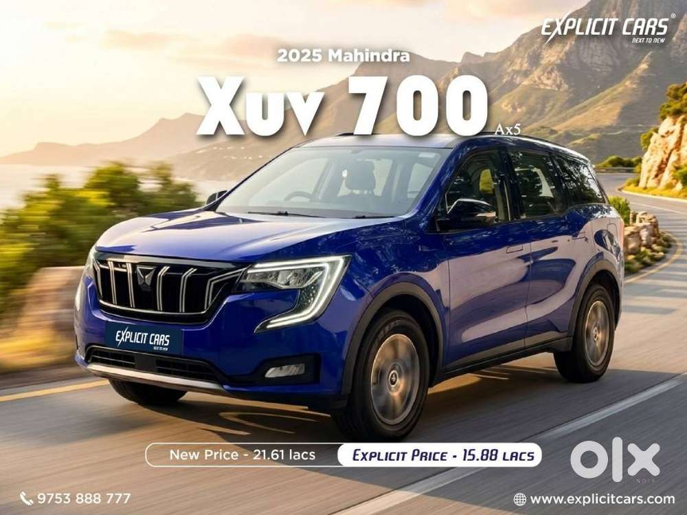 Mahindra Xuv700 2.0 Ax 5 Petrol Mt 7 Str, 2025, Petrol