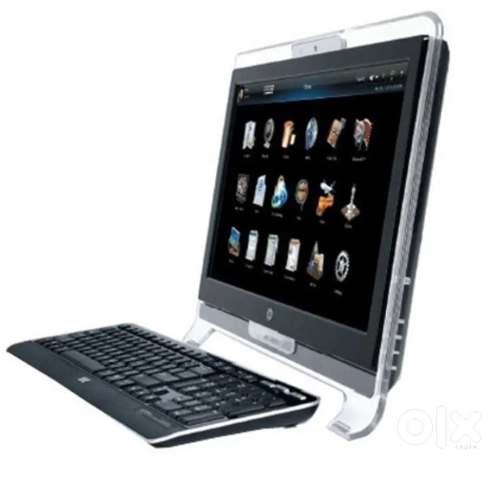 All in one with touch screen