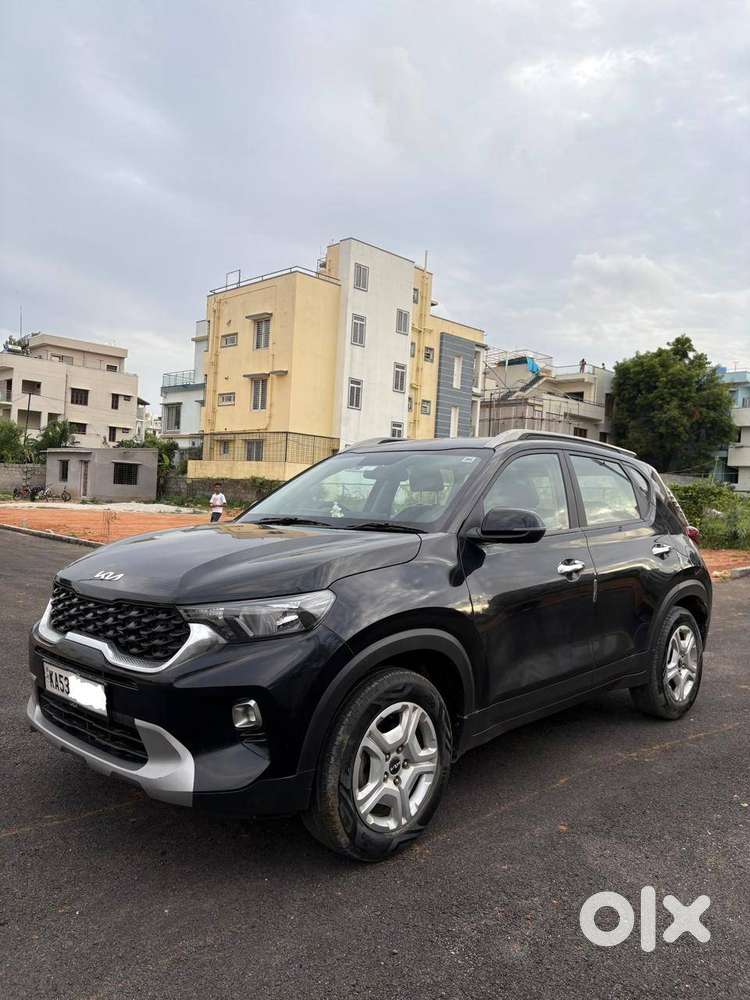 Kia Sonet Htk Plus 1.0 Turbo Imt  Black  First Owner  Only 9,500 Km
