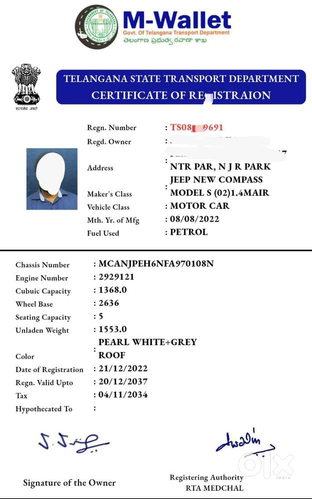 Jeep Compass S (o) 4x4, 2022, Petrol