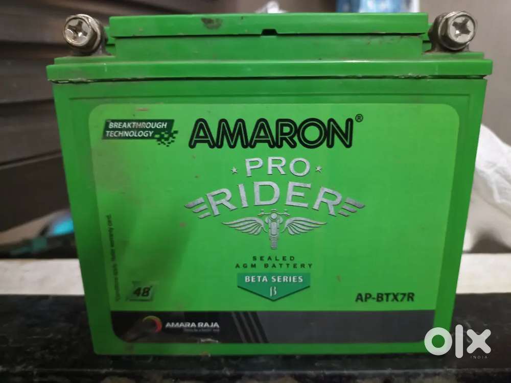 7AH Amaron pro bike rider - beta battery