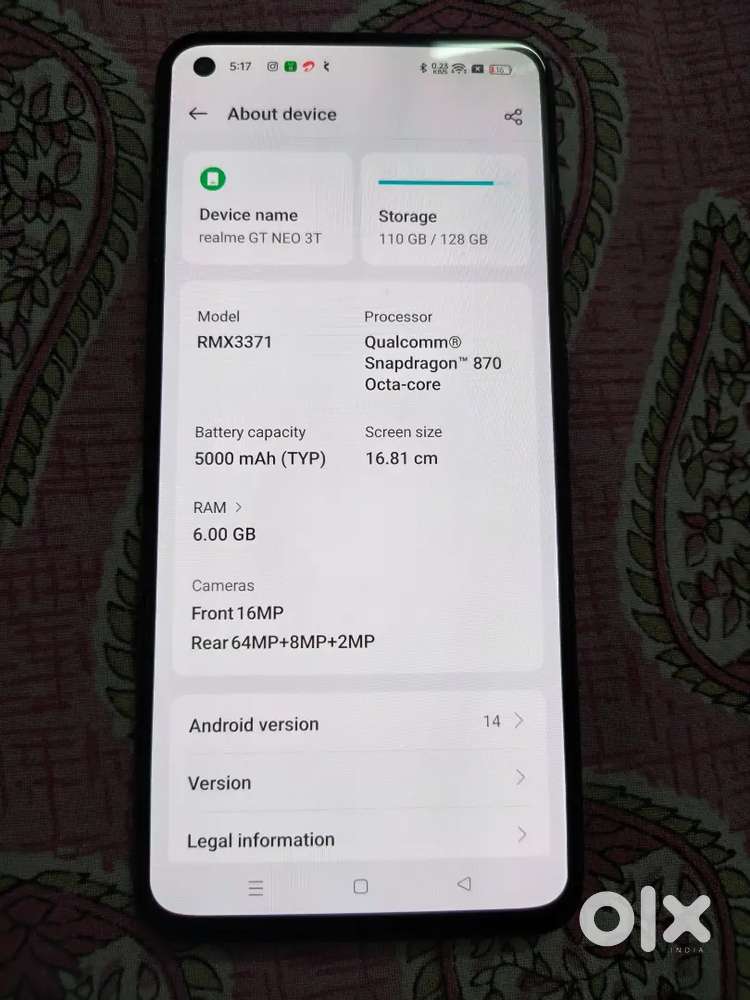 Realme GT NEO 3T