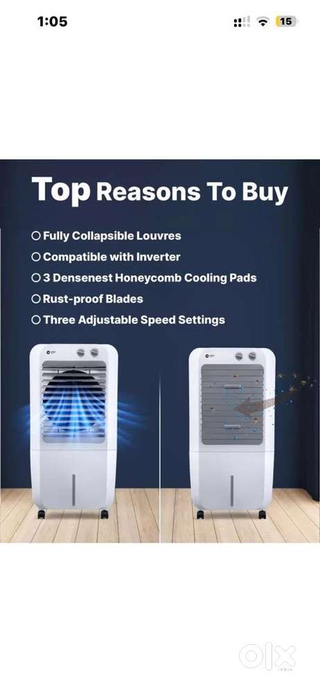 Orient electric's 42L Air cooler - ACs in undefined, - 1843218102