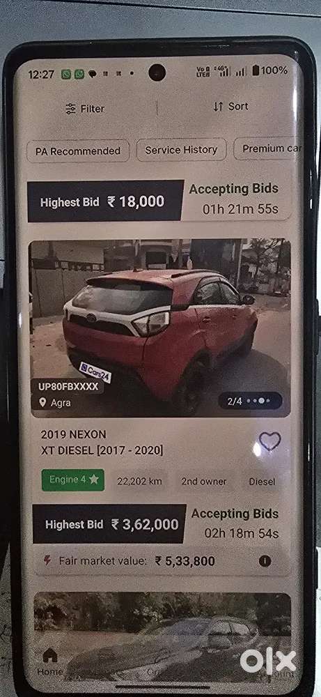 Tata Nexon 2019 Diesel 55000 Km Driven