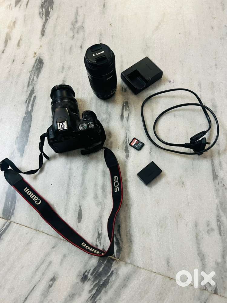 Canon EOS 200D DSLR Camera – Dual Lens Kit