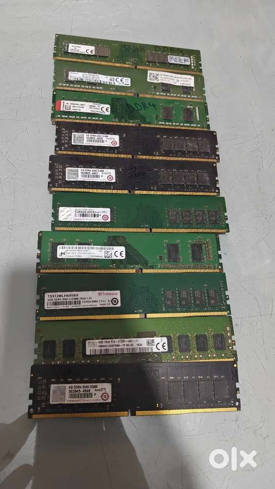 Desktop 4GB & 8GB DDR4 in good working condition