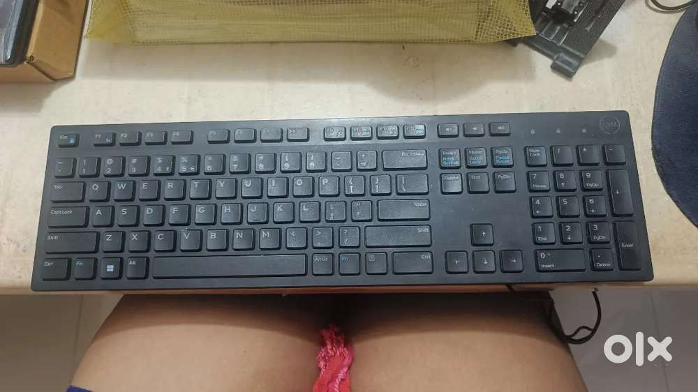 Dell KB216 Wired USB Keyboard - Black, Working Condition