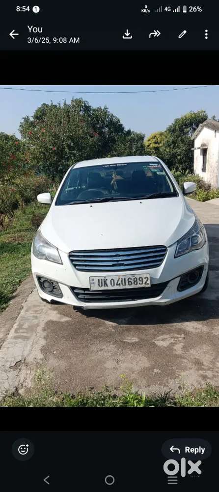 Maruti Suzuki Ciaz Vdi+ Smart Hybrid 2016 Diesel Car, 415000
