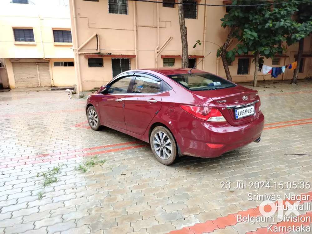Hyundai Verna 1.6 Sx 2014 Top End Button Start.