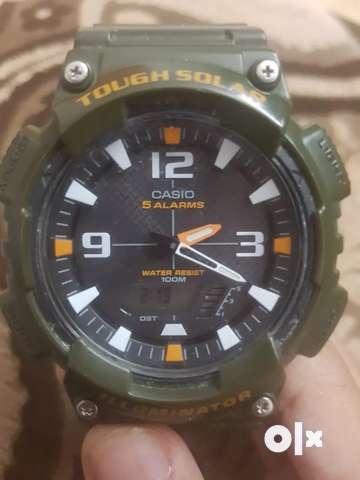 Tough solar sales illuminator watch