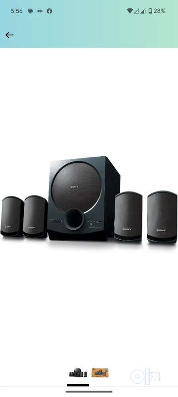 4.1 store speakers sony