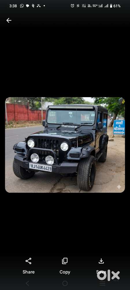 Mahindra Thar Crde Abs, 2016, Diesel