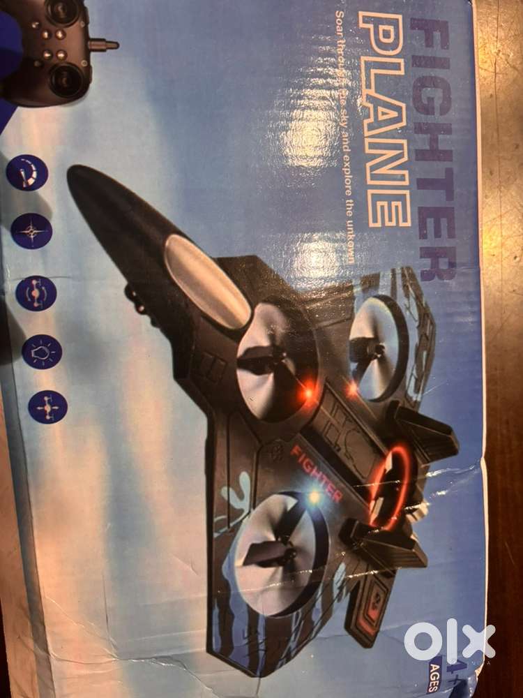 It is brand new fighter jet . It is stunt plane fully remote control