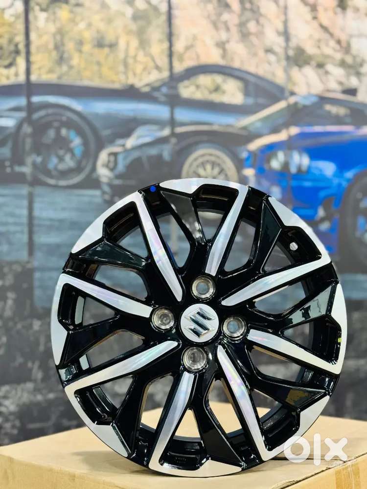 15 inch Ciaz diamond cut OEM alloy wheels set of four new box piece ...